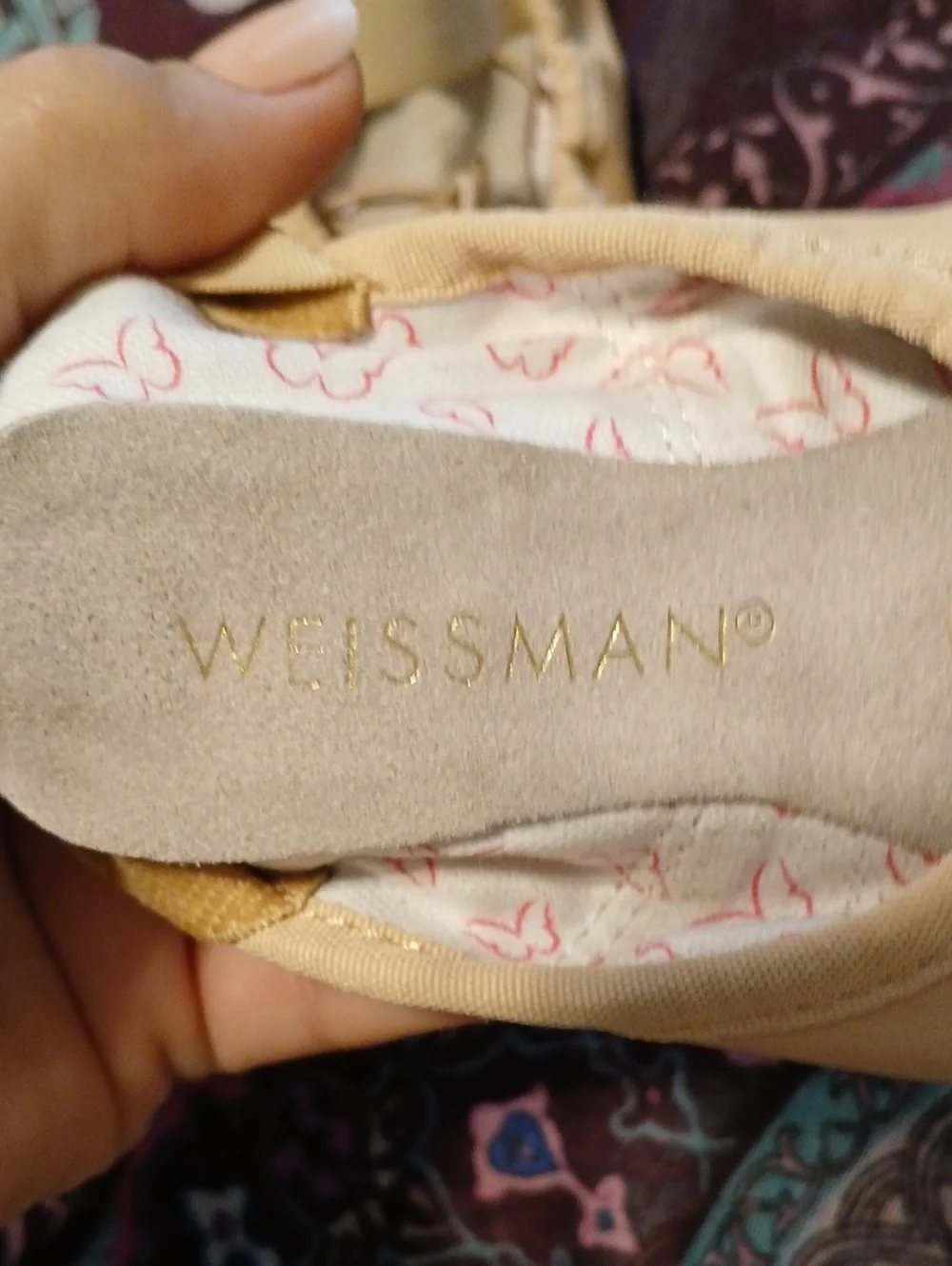Weissman W400 Leather Ballet Shoes 8CM Yellow